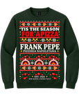 ’Tis the Season for Apizza Ugly Sweater Holiday Crewneck Sweatshirt